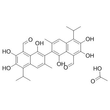 Gossypol-acetic acid