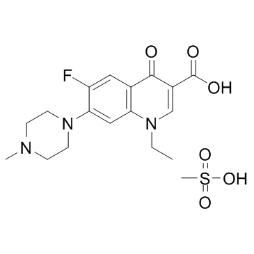 Pefloxacin mesylate