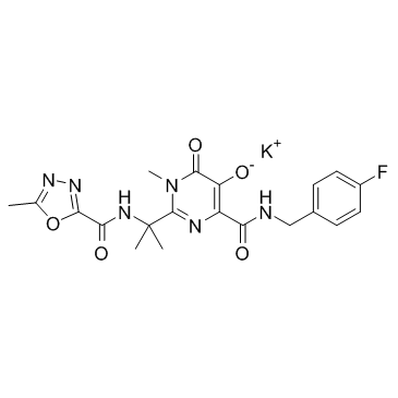 Raltegravir (potassium salt)