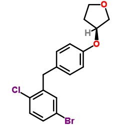 (3S)-3-[4-[(5-Bromo-2-chlorophenyl)methyl]phenoxy]tetrahydrofuran