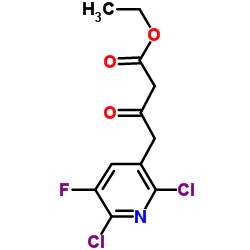 Ethyl 2,6-dichloro-5-fluoro-pyridine-3-acetoacetate