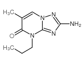 2-Amino-6-methyl-4-propyl-[1,2,4]triazolo[1,5-a]pyrimidin-5-one