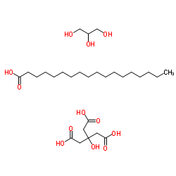 1,2,3-Propanetricarboxylic acid, 2-hydroxy-, ester with 1,2,3-propanetriol monooctadecanoate