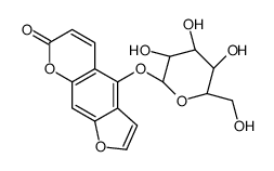 Bergaptol-beta-glucopyranoside