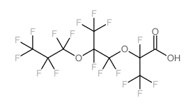 2,3,3,3-Tetrafluoro-2-(1,1,2,3,3,3-hexafluoro-2-(perfluoropropoxy)propoxy)propanoicaci