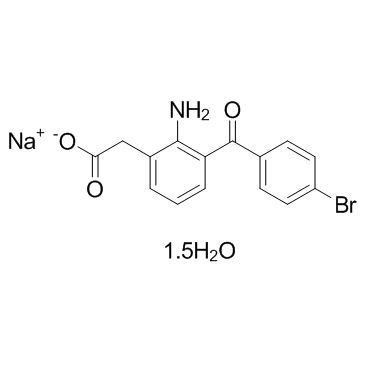 bromfenac sodium salt sesquihydrate
