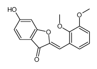 2-(2,3-dimethoxyphenyl)methylidene-6-hydroxy-2,3-dihydro-1-benzofuran-3-one