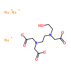 N-(2-HYDROXYETHYL)ETHYLENEDIAMINE-N,N',N'-TRIACETIC ACID TRISODIUM SALT
