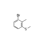 2-溴-6-甲巯基甲苯
