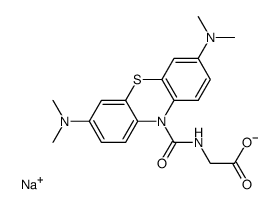 10-(Carboxymethylaminocarbonyl)-3,7-bis(dimethylamino)-phenothiazine Sodium Salt