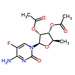 2',3'-Di-O-acetyl-5'-deoxy-5-fluoro-D-cytidine