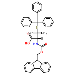 (R)-2-((((9H-Fluoren-9-yl)methoxy)carbonyl)amino)-3-methyl-3-(tritylthio)butanoic acid