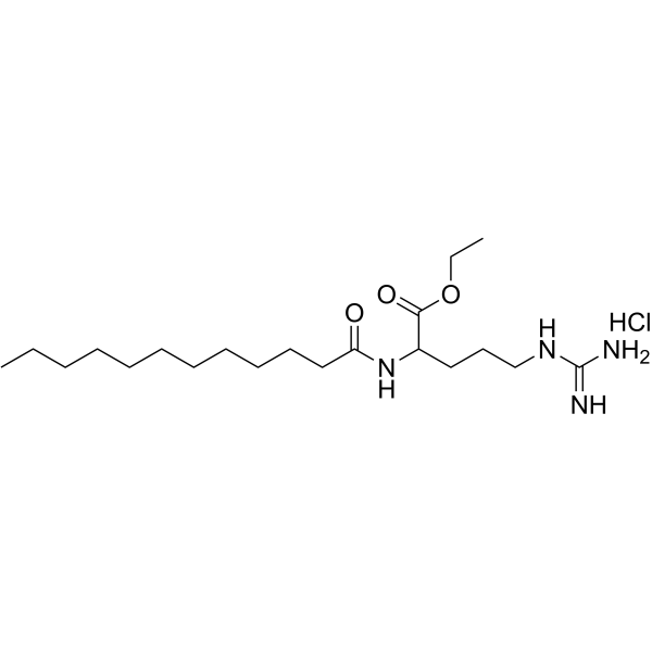 Ethyl lauroyl arginate HCL