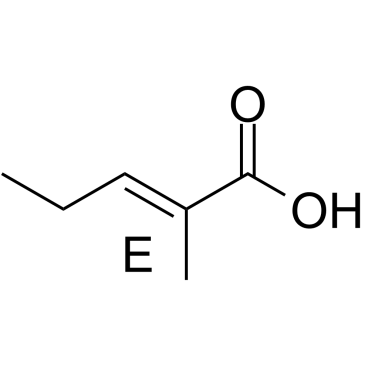 trans-2-Methyl-2-pentenoic acid