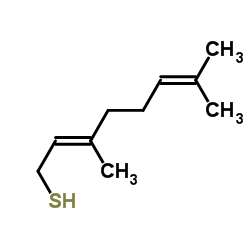(E)-3,7-Dimethylocta-2,6-diene-1-thiol